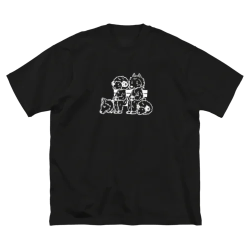 着ぐるみバイト（白） Big T-Shirt