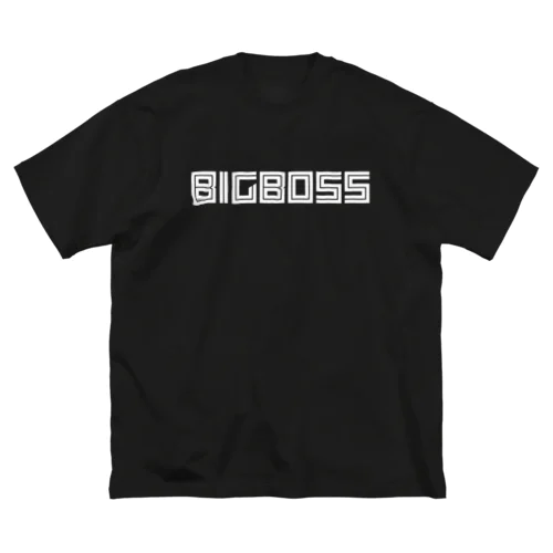 「BIG BOSS」新ロゴ フォント 白文字 Big T-Shirt