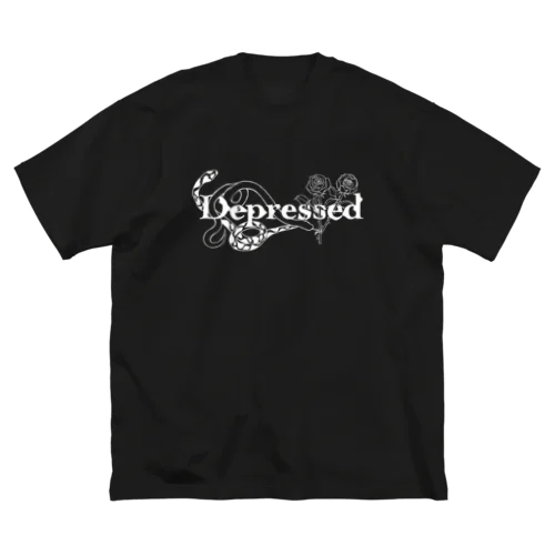 Depressed（鬱屈） ビッグシルエットTシャツ