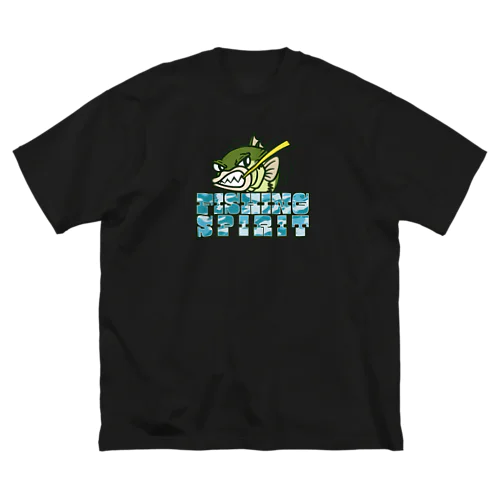 【ブラックバス釣り】釣魂Tシャツとフーディー【ルアー】 Big T-Shirt