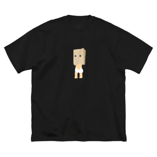 袋仮面ベビー 루즈핏 티셔츠