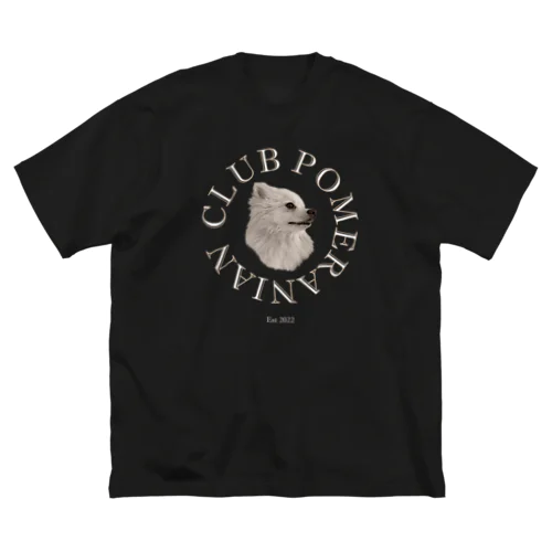 CLUB POMERANIAN CIRCLE ビッグシルエットTシャツ