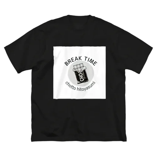 BREAK - 誘惑 - TIME ビッグシルエットTシャツ