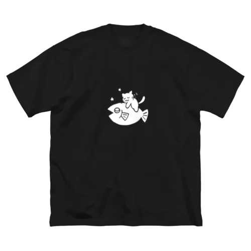 すやすや黒紺 ビッグシルエットTシャツ