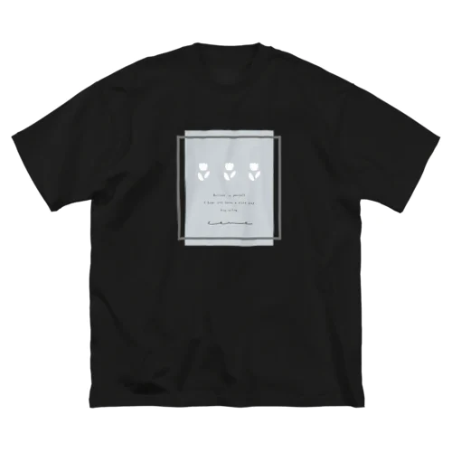 *bluegray ビッグシルエットTシャツ