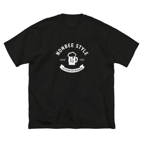 飲兵衛style ビールロゴ「とりあえず生」 Big T-Shirt
