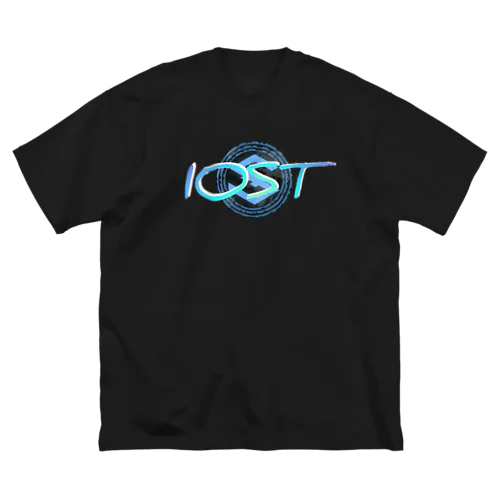 IOST（グラデーション青） Big T-Shirt