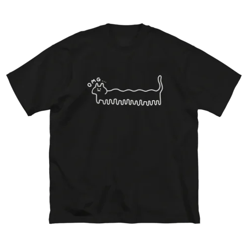 パノラマ失敗ねこ ビッグシルエットTシャツ