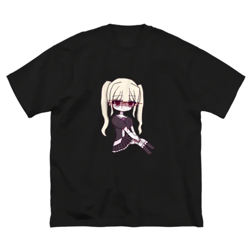 疲れた ビッグシルエットTシャツ