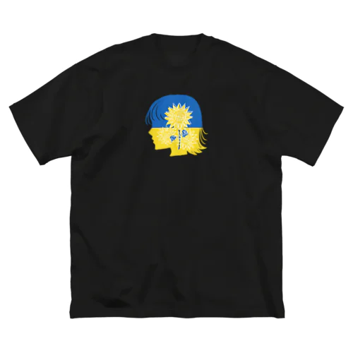 ひまわり ビッグシルエットTシャツ