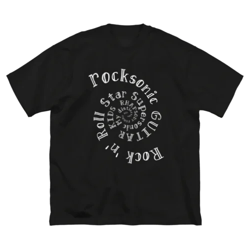 渦巻きLOGO（白Logo ver） ビッグシルエットTシャツ