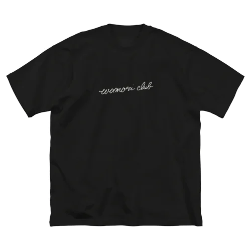 wamori clubロゴ ビッグシルエットTシャツ