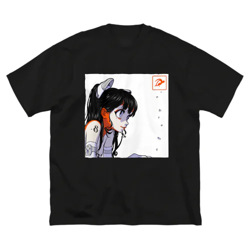 魔練奇猫δ ビッグシルエットTシャツ