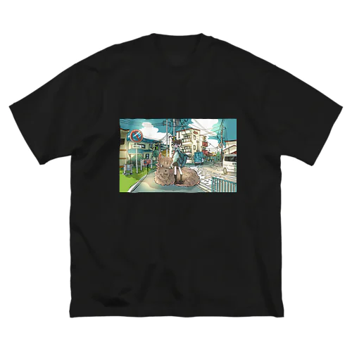 猫注意。 Big T-Shirt