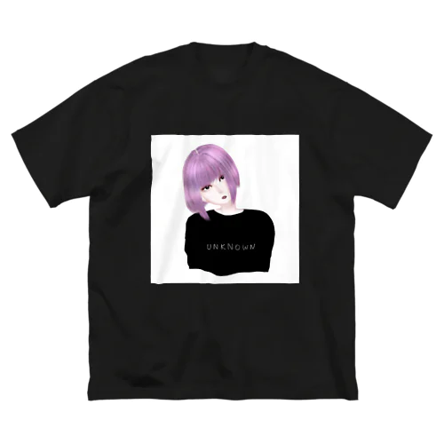 unknown． ビッグシルエットTシャツ