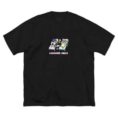 バカンスにゃんこ Big T-Shirt