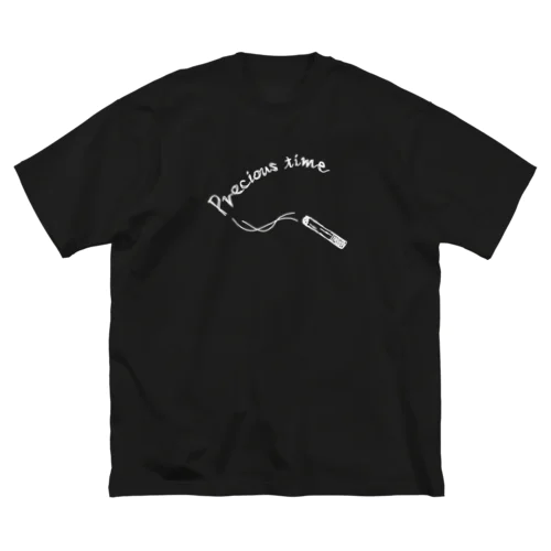 極上のいっぷく 白ver. ビッグシルエットTシャツ