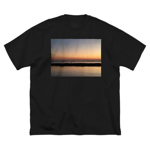 瀬戸内マジックアワー(夕明り) ビッグシルエットTシャツ