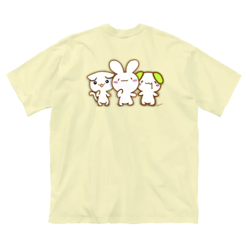 けあうさトリオノーマル ビッグシルエットTシャツ