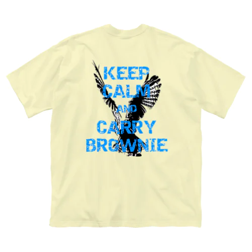 KEEP CALM AND CARRY BROWNIE Big T-Shirt