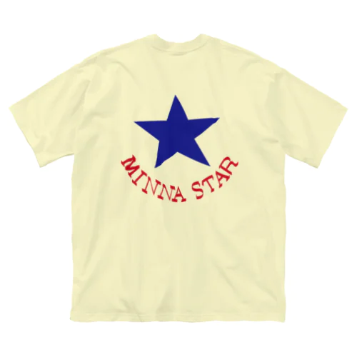 MINNA STAR ビッグシルエットTシャツ