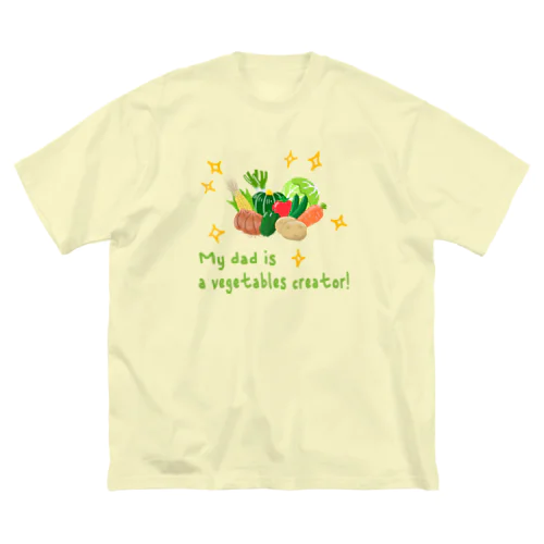 パパはクリエイター ビッグシルエットTシャツ