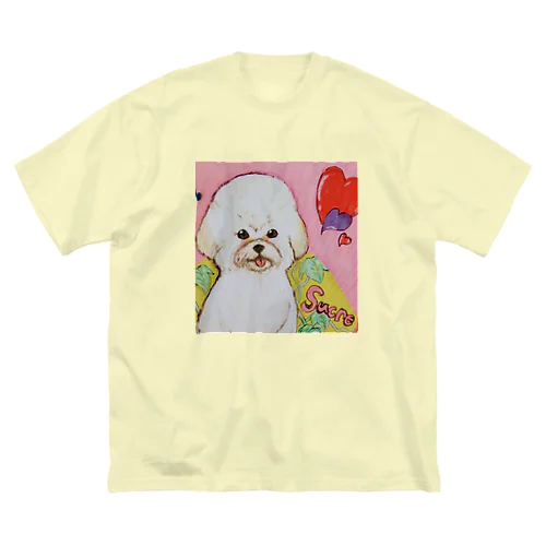 100均画材のお手製マイ・プリンセス ビッグシルエットTシャツ