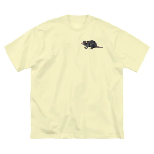 タスマニアデビル (ワンポイント) ビッグシルエットTシャツ