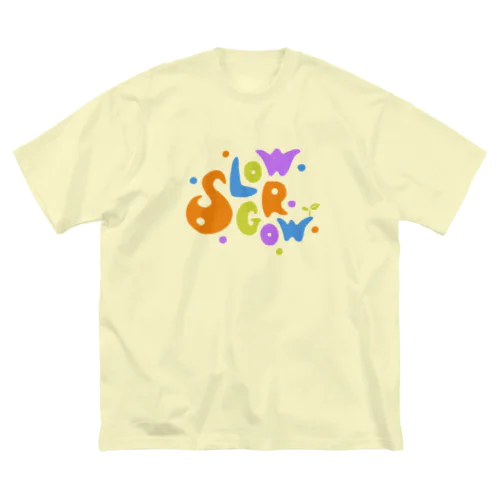 Slow Grow ビッグシルエットTシャツ