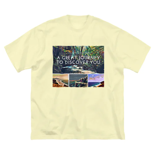 自分探しの旅 ビッグシルエットTシャツ