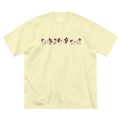 かぱちん&たらこちゃんTシャツ Big T-Shirt