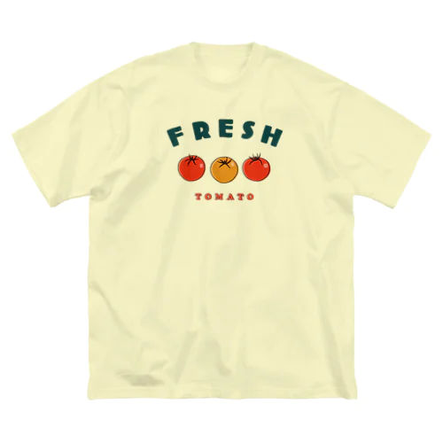 とれたて野菜（ トマト ） ビッグシルエットTシャツ