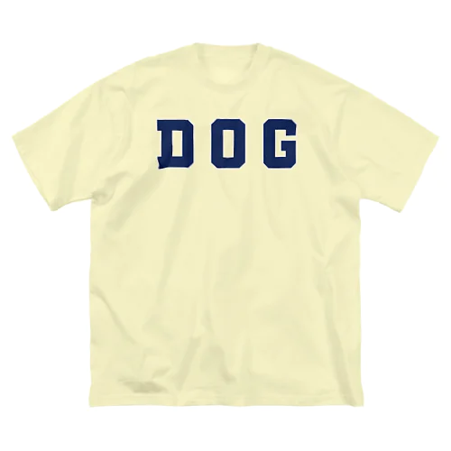 犬派　カレッジロゴ Big T-Shirt
