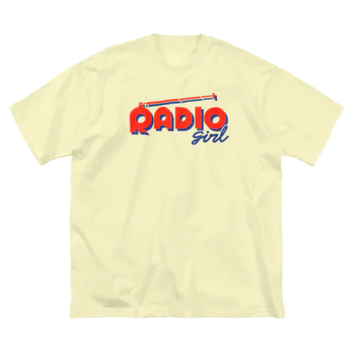 RADIO girl ビッグシルエットTシャツ