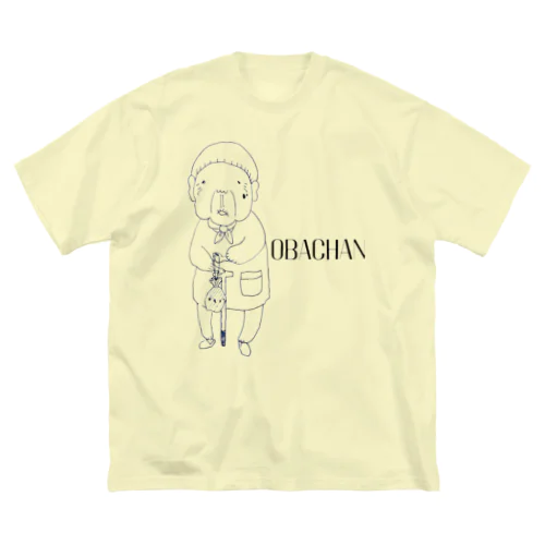 トメさん８７歳（おばあちゃんclub） ビッグシルエットTシャツ