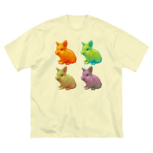 クアトロモヤ ビッグシルエットTシャツ