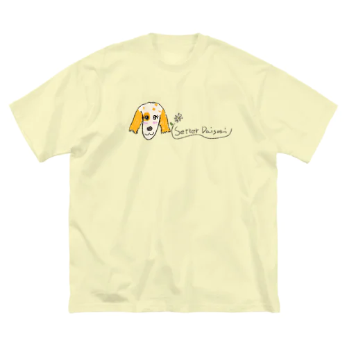 ◇E・セッターのハナちゃんグッズ♪◇ ビッグシルエットTシャツ