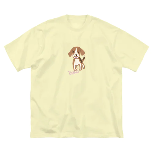 ビーグルグル ビッグシルエットTシャツ