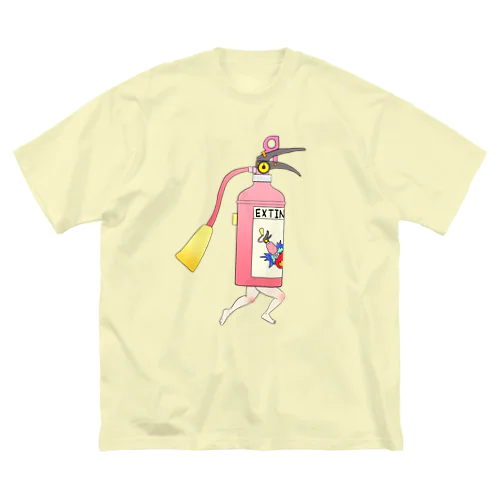 足の生えた消火器 Big T-Shirt