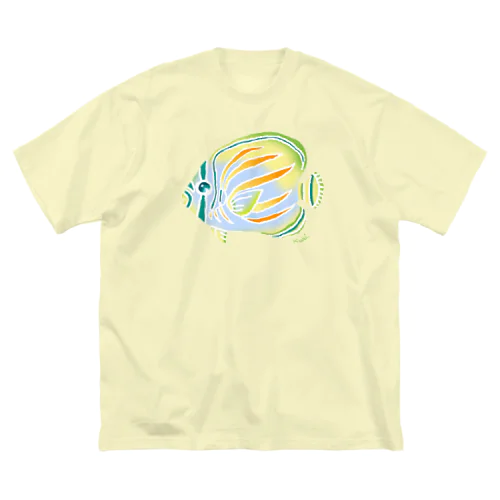 ハナグロチョウチョウウオ ビッグシルエットTシャツ