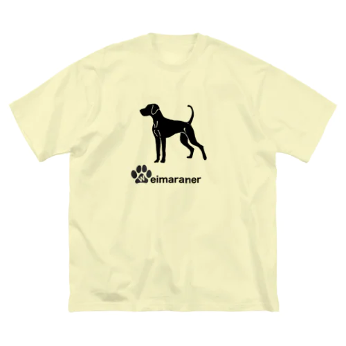 ワイマラナー ビッグシルエットTシャツ