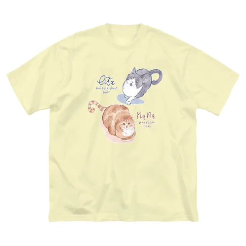 ④えいたくんななちゃんTシャツ Big T-Shirt