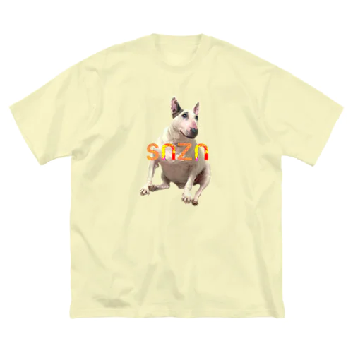 snzn_BullTerrier ビッグシルエットTシャツ