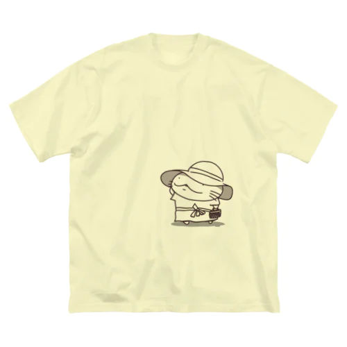 ゆたねこ夏コーデ（単色） ビッグシルエットTシャツ