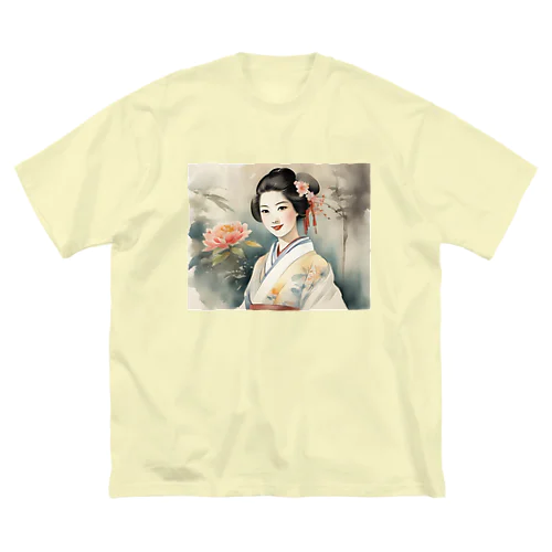 日本人女性魅 ビッグシルエットTシャツ