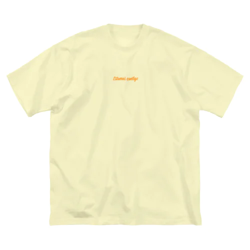 ORANGE LOGO Big T-Shirt