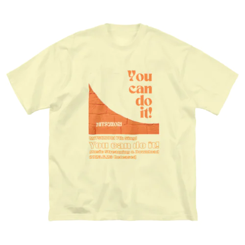 You can do it! ビッグシルエットTシャツ