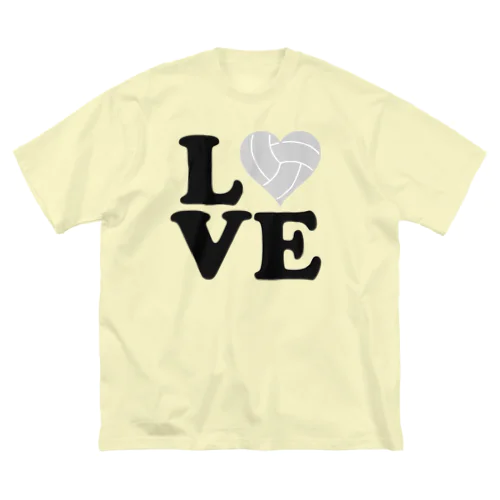 「ＩLOVE バレーボール」 Big T-Shirt