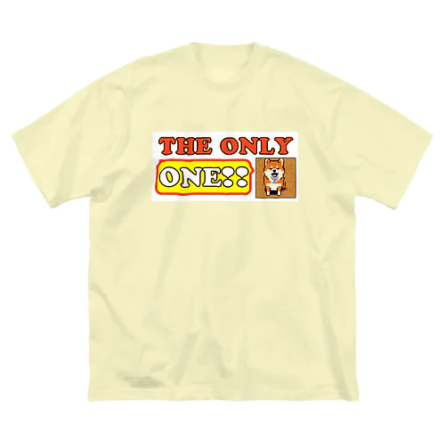 THE ONLY ONE❢❢ 『柴犬の子ども』 ビッグシルエットTシャツ