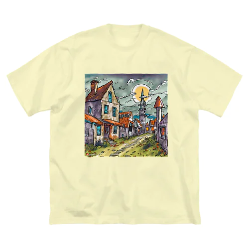 ゾンビくんの町２ ビッグシルエットTシャツ